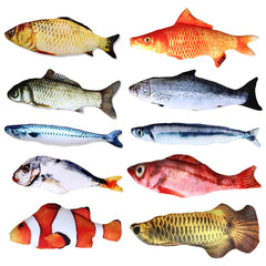 Feline Fun Fish Toy