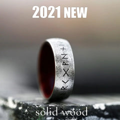 Viking Rune Stainless Steel Ring