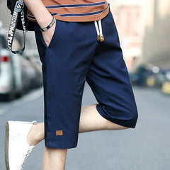 Cotton Comfort Five-Point Leisure Pants
