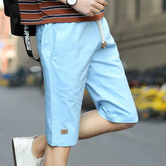 Cotton Comfort Five-Point Leisure Pants