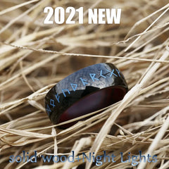 Viking Rune Stainless Steel Ring