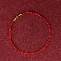 Fourleaf Charm Woven Bracelet