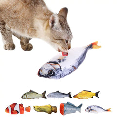 Feline Fun Fish Toy
