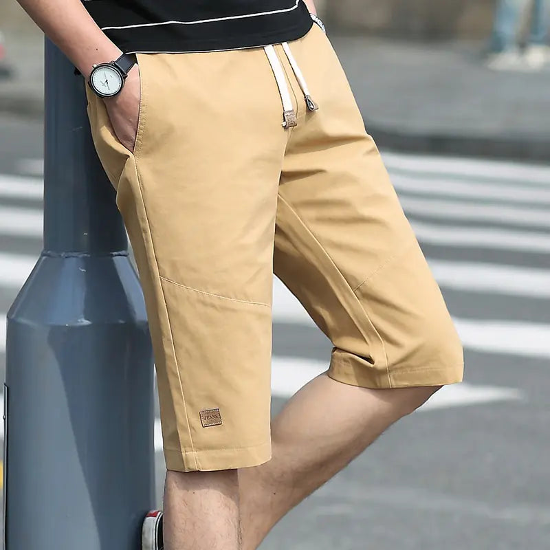 Cotton Comfort Five-Point Leisure Pants