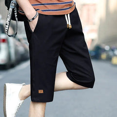 Cotton Comfort Five-Point Leisure Pants