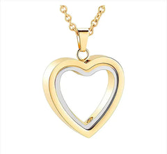 Colorful Heart Keepsake Locket