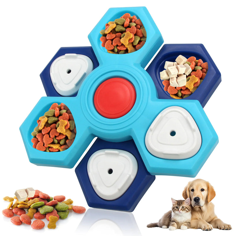 Spinning Dog Treat Puzzle