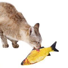 Feline Fun Fish Toy